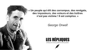 George Orwell peuple complice