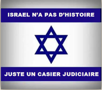 Israël n'a pas d'Histoire Juste un casier judiciaire pour RIEN 231223