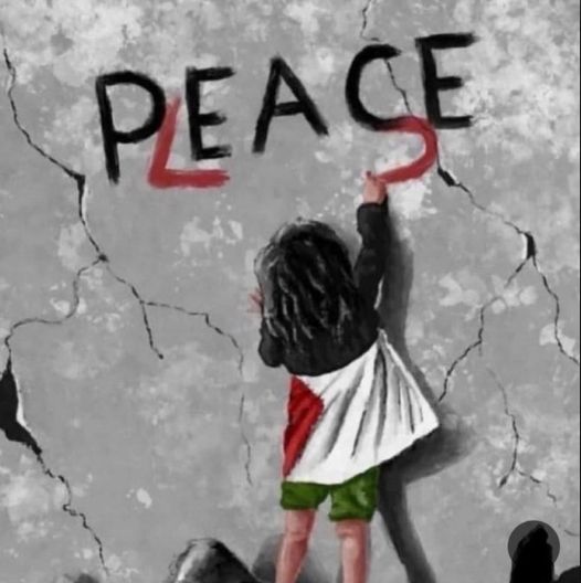PEACE PLEASE à GAZA par RIEN 271223